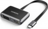 Фото товара Адаптер USB Type C -> HDMI/VGA UGREEN CM303 Black (70549)