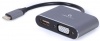 Фото товара Адаптер USB Type C -> HDMI/VGA 4К Cablexpert (A-USB3C-HDMIVGA-01)