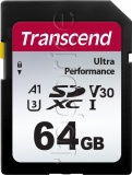 Фото Карта памяти SDXC 64GB Transcend UHS-I U3 (TS64GSDC340S)