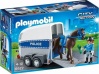 Фото товара Конструктор Playmobil Полиция с лошадью и трейлером (6922)
