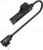 Фото товара Адаптер USB Type-C -> jack 3.5мм/USB Type C SkyDolphin AU03 Black (ADPT-00027)