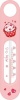 Фото товара Термометр для ванной Twins В-2 Кекс розовый