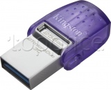 Фото USB Type-C флеш накопитель 256GB Kingston DataTraveler microDuo 3C (DTDUO3CG3/256GB)