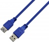 Фото товара Кабель USB3.2 Gen1 AM -> AF ProLogix 3 м Blue (PR-USB-P-11-30-3m)