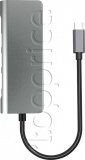 Фото Адаптер USB Type C -> HDMI/2xUSB3.2 Gen1/Type C/SD/TF/Ethernet ProLogix (PR-WUC-105B)