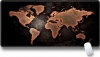 Фото товара Коврик Voltronic Карта мира Black/Brown (SJDT-21/20889)