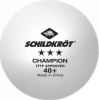 Фото товара Шарики для настольного тенниса Donic-Schildkrot Champion 40+ 3* 1 шт. White (608542)
