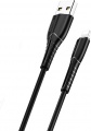 Фото Кабель USB -> Lightning Usams US-SJ364 U35 Charging Cable 1 м Black (SJ364USB01)