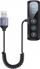 Фото товара Bluetooth-адаптер Usams US-SJ503 Audio Receiver Black (SJ503JSQ01)