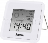 Фото Термометр-гигрометр Hama TH-50 White (00186371)