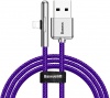 Фото товара Кабель USB -> Lightning Baseus Iridescent Lamp 1 м Purple (CAL7C-A05)