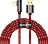 Фото товара Кабель USB AM -> Lightning Baseus Legend Series Elbow 2.4A 1 м Red (CACS000009)