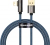 Фото товара Кабель USB AM -> Lightning Baseus Legend Series Elbow 2.4A 1 м Blue (CACS000003)
