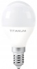 Фото товара Лампа Titanum LED G45 6W E14 3000K (TLG4506143)
