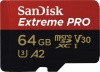 Фото товара Карта памяти micro SDXC 64GB SanDisk Extreme Pro V30 (SDSQXCU-064G-GN6MA)