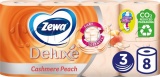 Фото Туалетная бумага Zewa Deluxe Peach 3 слоя 8 шт. (7322541171791)