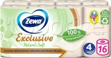 Фото Туалетная бумага Zewa Exclusive Natural Soft 4 слоя 16 шт. (7322541361918)