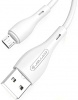 Фото товара Кабель USB -> micro-USB Jellico A14 1m 3A White