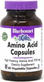 Фото Комплекс Bluebonnet Nutrition Amino Acid 750 мг 60 вегетарианских капсул (BLB0010)