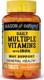 Фото Мультивитамины Mason Natural с железом на каждый день 365 таблеток (MAV00003)