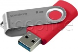 Фото USB флеш накопитель 8GB GoodRam UTS3 Red (UTS3-0080R0R11)