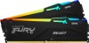 Фото товара Модуль памяти Kingston Fury DDR5 64GB 2x32GB 5200MHz Beast RGB (KF552C40BBAK2-64)