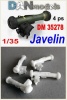 Фото товара Набор DAN models ПТРК FGM-148 Джавелин (Javelin) 4 шт. (DAN35278)