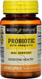 Фото Комплекс Mason Natural Пробиотик с пребиотиком 40 вегетарианских капсул (MAV15884)