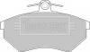 Фото товара Колодки тормозные Borg&Beck BBP1427