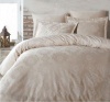 Фото товара Комплект постельного белья Dantela Vita евро жаккард Louisa Bej (svt-2000022308670)