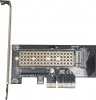Фото товара Контроллер PCI-E Frime NVMe M.2 M Key (ECF-PCIEtoSSD003.LP)