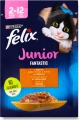 Фото Корм для котов Felix Fantastic Junior с курицей в желе 85 г (7613039832189)