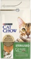 Фото Корм для котов Cat Chow Sterilised с индейкой 1.5 кг (7613287329516)