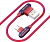 Фото товара Кабель USB -> micro-USB Luxe Cube Game 1 м Red (8886668686136)