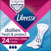 Фото товара Женские гигиенические прокладки Libresse Dailies Fresh Extra Long 24 шт. (7322540062656)