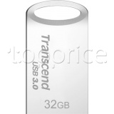 Фото USB флеш накопитель 32GB Transcend JetFlash 710 Silver (TS32GJF710S)