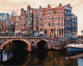 Фото Рисование по номерам Идейка Очаровательный Амстердам (KHO3615)