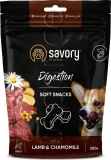Фото Лакомства для собак Savory Мягкие для улучшения пищеварения собак ягненок и ромашка 200г (31348)