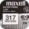 Фото товара Батарейки Maxell SR516SW 1 шт. (18293100)