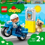 Фото Конструктор LEGO Duplo Town Полицейский мотоцикл (10967)