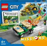 Фото Конструктор LEGO City Миссии спасения диких животных (60353)