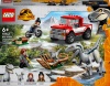 Фото товара Конструктор LEGO Jurassic World Охота на Блу и Бета-велоцираптора (76946)