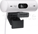 Фото Web камера Logitech Brio 500 Off-White (960-001428)