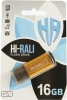 Фото товара USB флеш накопитель 16GB Hi-Rali Stark Series Gold (HI-16GBSTGD)