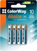 Фото товара Батарейки ColorWay Alkaline Power AAA/LR03 BL 8 шт. (CW-BALR03-8BL)