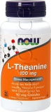 Фото L-Теанин Now Foods 100 мг 90 капсул (NF0145)