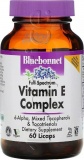 Фото Комплекс Bluebonnet Nutrition Витамина E 60 капсул (BLB0601)