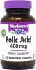 Фото товара Фолиевая кислота Bluebonnet Nutrition 400 мг 90 капсул (BLB0449)