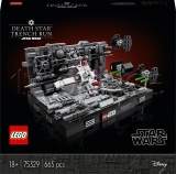 Фото Конструктор LEGO Star Wars Пролет над Звездой Смерти (75329)