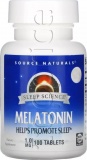 Фото Мелатонин Source Naturals Sleep Science 1 мг 100 таб (SN0719)